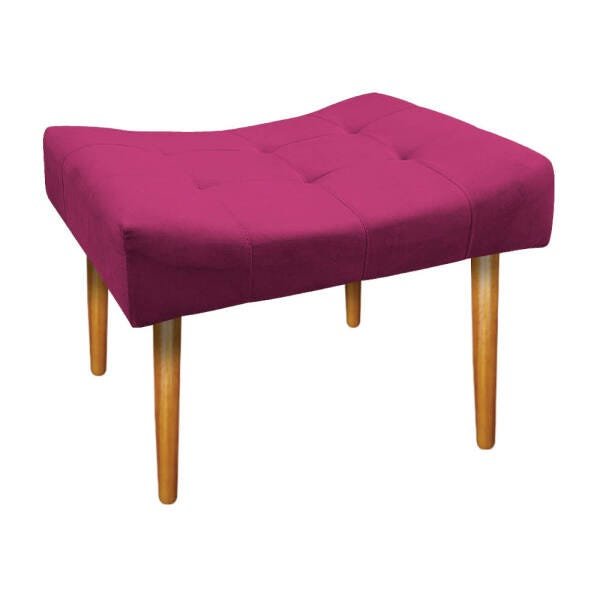 Kit 4 Puff Requinte Palito Mel Suede Pink - 4