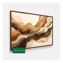Ver imagem 2 de Quadro Abstrato Moderno Grande - Ondas em Harmonia 153x103