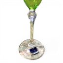Ver imagem 7 de Jogo com 6 Taças em Cristal Verde para Flute 23x7cm