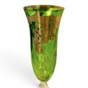 Ver imagem 6 de Jogo com 6 Taças em Cristal Verde para Flute 23x7cm