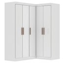 Ver imagem 1 de Quarto Modulado de Canto Madrid com 5 Portas Maxel