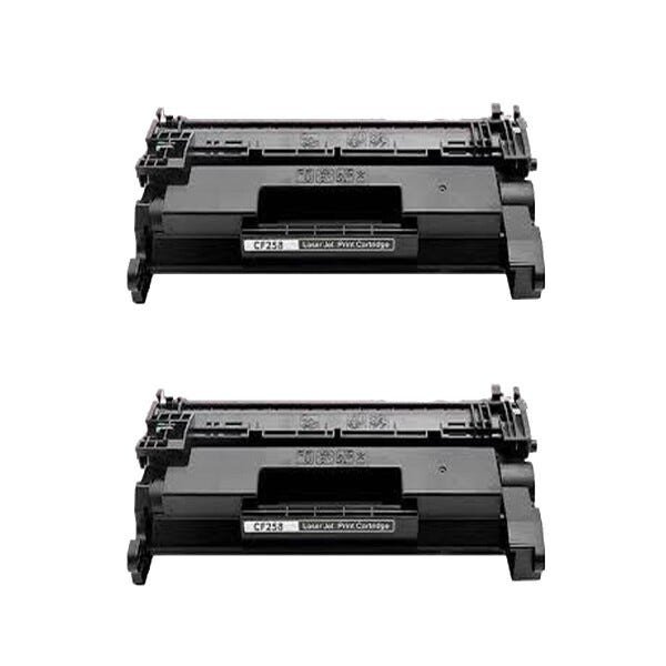 Kit 2 Toner CF258 258A - M428FDW M404DW M428DW M404N SEM CHIP