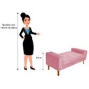 Ver imagem 5 de Recamier Baú Félix Solteiro 0,90M Suede Rosa Bebê - ADJ Decor