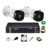 Kit Intelbras 2 Cam Externa1220b Full hd 1080p Dvr 1104 C/ HD - 1