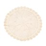 Toalha de Mesa Crochê Redonda Estrela - 1
