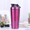 Coqueteleira Inox Whey Protein - Rosa - 2