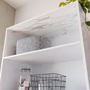 Ver imagem 6 de Armário Multiuso Grande 1,82m com 2 Portas e 5 Prateleiras Rimo - Branco