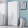 Armário Multiuso Grande 1,82m com 2 Portas e 5 Prateleiras Rimo - Branco - 1