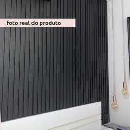 Painel Ripado Preto 48 X 2,74 (1,30m²) Santa Rita Reveste - 2
