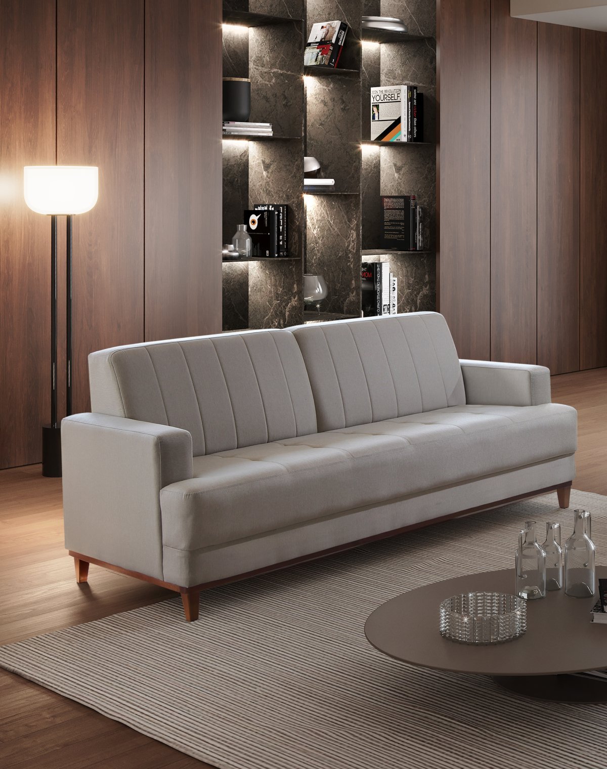 Lammfell Premium | Langhaar | Island | 90x60 cm