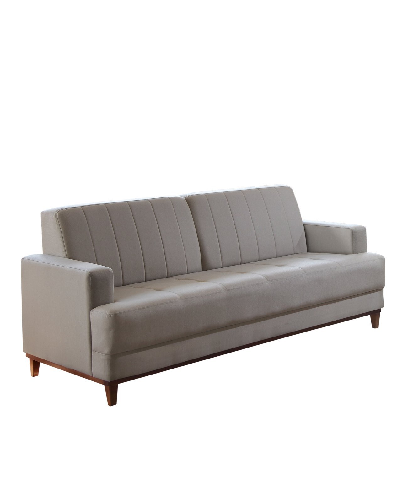 Sofá 3 Lugares com Espuma D33 Rondomóveis 510 Linho Chenile Nicarágua MadeiraMadeira