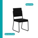 Ver imagem 7 de Conjunto Sala de Jantar 4 Cadeiras San Francisco Carraro Pto