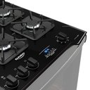 Ver imagem 4 de Fogão 5 Bocas Dako Diplomata Glass Grill Style Timer Bivolt