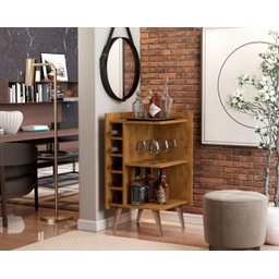 Adega De Canto Malbec cor Freijó - Comprar Moveis em Casa - 2