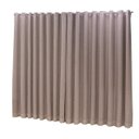 Ver imagem 1 de Cortina Blackout 100% com linho 4,00x2,00 Para TRILHO SUÍÇO:Avelã