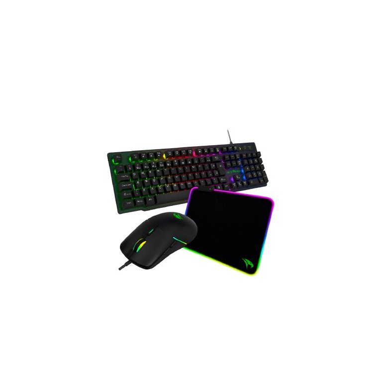 Combo Teclado Mouse Mousepad Naja Viper Pro - 417 Combo Teclado Mouse Mousepad Naja Viper Pro - 417