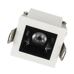 Spot Led Luz Pontual Arch Embutir 2w 2700k Branco/preto 24° 1 Foco Fixo Design Moderno Interno - 1