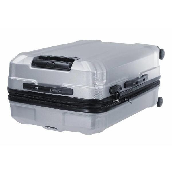 Conjunto de Malas de Viagem Expansível em Policarbonato Samsonite Blaze Spinner 2 Peças P/M Tsa Prata - 5
