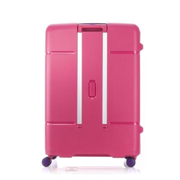 Mala de Viagem Media Polipropileno American Tourister Trigard Spinner Sem Ziper e TSA Rosa - 6