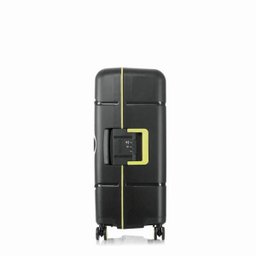 Mala de Bordo Pequena Viagem Polipropileno American Tourister Trigard Spinner Sem Ziper TSA Preta - 3