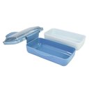Ver imagem 3 de Conjunto de Bolsa Térmica com Pote de Marmita, Porta Escova e Pasta de Dente e Garrafa 500ml Azul
