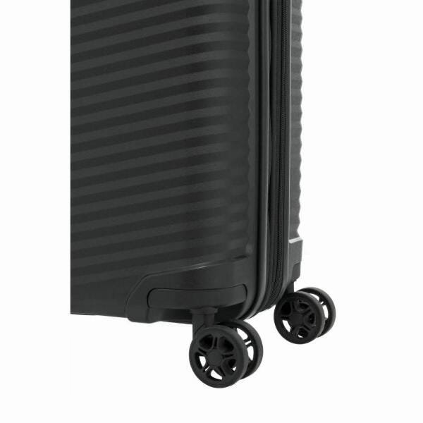 Conjunto de Malas de Viagem Expansível em Polipropileno Samsonite Varro 2 Peças P/M Cadeado Tsa Preta - 6
