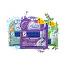 Ver imagem 1 de Kit 3 Unidades Detergente Sanitários Gel Adesivo 38g com Aplicador Novo Frescor Dura até 6 Semanas F