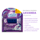 Ver imagem 3 de Kit 3 Unidades Detergente Sanitários Gel Adesivo 38g com Aplicador Novo Frescor Dura até 6 Semanas F