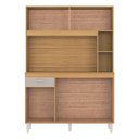 Ver imagem 3 de Cozinha Kit Duda 120 Cm Damasco Off White – Poquema