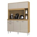 Ver imagem 1 de Cozinha Kit Duda 120 Cm Damasco Off White – Poquema