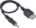 Ver imagem 1 de Cabo P2 3 Vias x USB Fêmea 30Cm Ps2Usbf-30