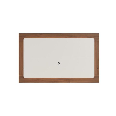 Painel para Tv até 75" Oslo 217 Cm - Canella C/ Off White Fosco