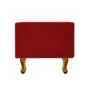 Ver imagem 6 de Recamier Félix King Size 1,95M Suede Vermelho - ADJ Decor