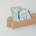 Ver imagem 3 de Kit 2 Prateleiras Infantil Ondinha 60cm Amêndoa