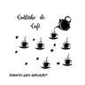 Adesivo de Parede Cantinho do Café - 3