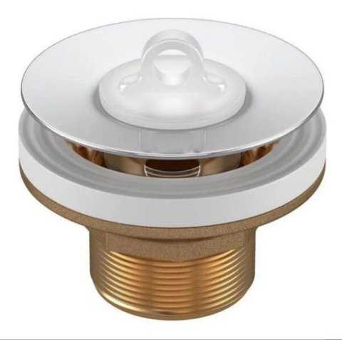 Válvula Escoamento Tampa Plastica para Lavatório,Cubas Deca 1602.C.Pla