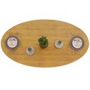 Ver imagem 6 de Mesa de Jantar 6 Lugares Orgânica Tampo Elipse 183cm Degas D05 Cedro - Lyam Decor