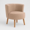 Ver imagem 4 de Kit 2 Cadeiras Decor para Recepção Aconchegante Resistente Tecido Veludo Macia Pés de Madeira