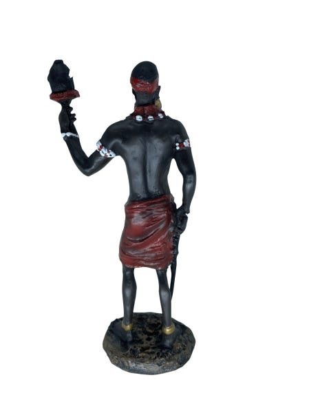 Estátua Orixá EXU Realista - Decoração Resina | MadeiraMadeira