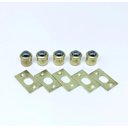 Ver imagem 1 de Fecho Bilha Vai Vem/esfera (8mm)50 Fechos+contra Fecho+paraf