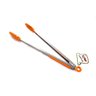 Conjunto Churrasco Tabua Bambu Pegador e Massa Silicone Laranja Gourmet Gourmet Mix - 3