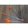 Conjunto Churrasco Tabua Bambu Pegador e Massa Silicone Laranja Gourmet Gourmet Mix - 2