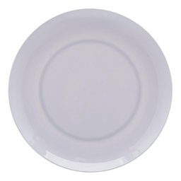 Prato Raso de Melamina Milão Branco 25,5cm - Lyor - 3