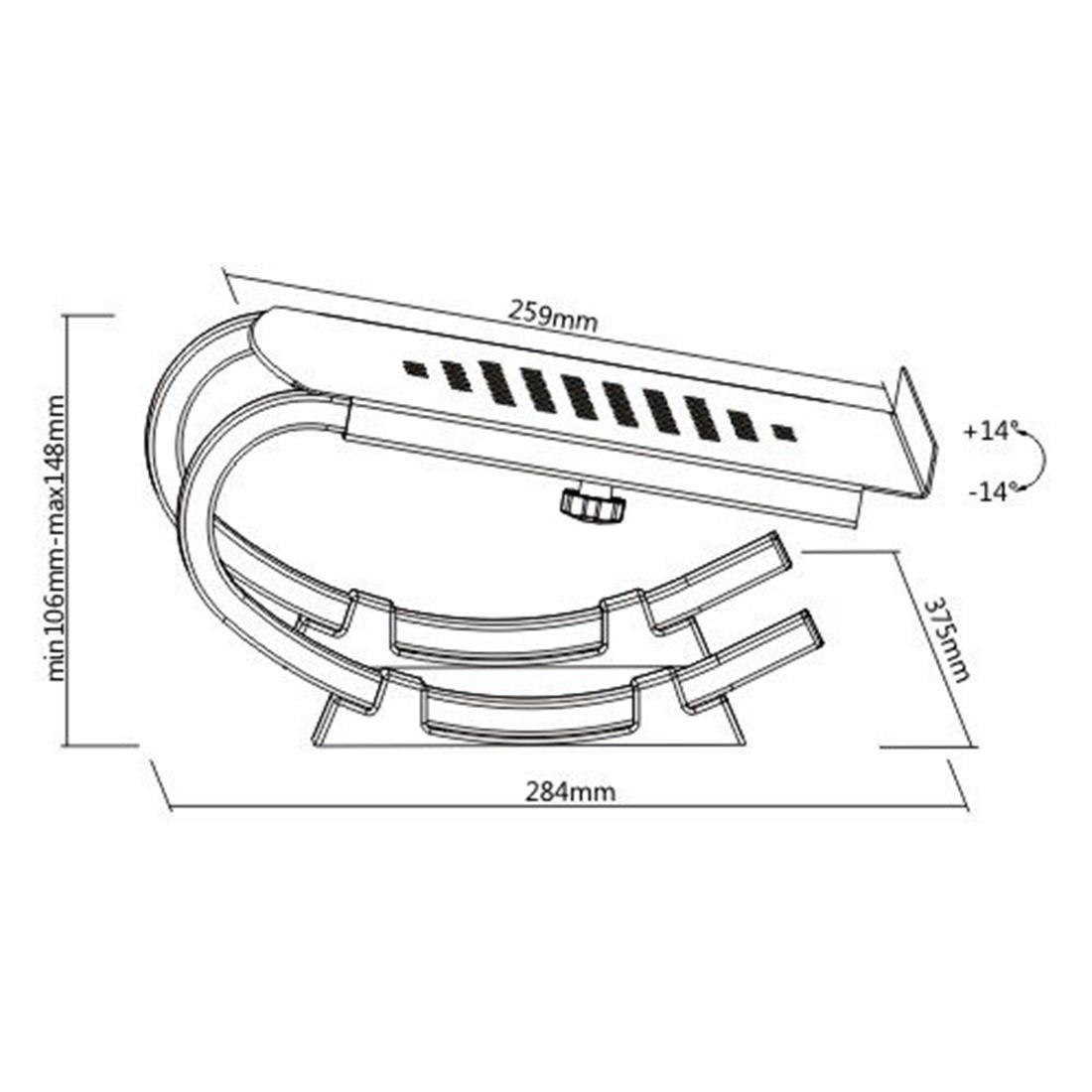 SUPORTE PARA MONITOR E NOTEBOOK - STB-084 - LUMI - 5