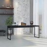 Escrivaninha Mesa Escritório Home Office 1,80x0,60 Dynamica Preto Ônix - 3