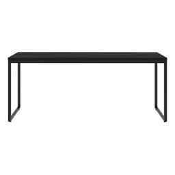 Escrivaninha Mesa Escritório Home Office 1,80x0,60 Dynamica Preto Ônix - 6