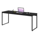 Ver imagem 4 de Escrivaninha Mesa Escritório Home Office 1,80x0,60 Dynamica Preto Ônix