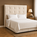 Ver imagem 2 de Cabeceira Casal Cama Box Estofada Virginia 140 cm Veludo