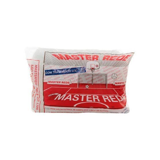Rede Master Rede Futebol Salão Fio 3mm - Nylon - 1