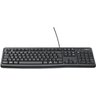 TECLADO USB SLIM K120 ABNT2 PRETO LOGITECH - 1